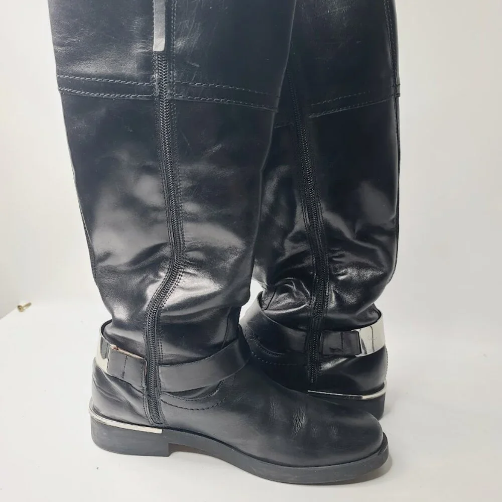Zara girl leather